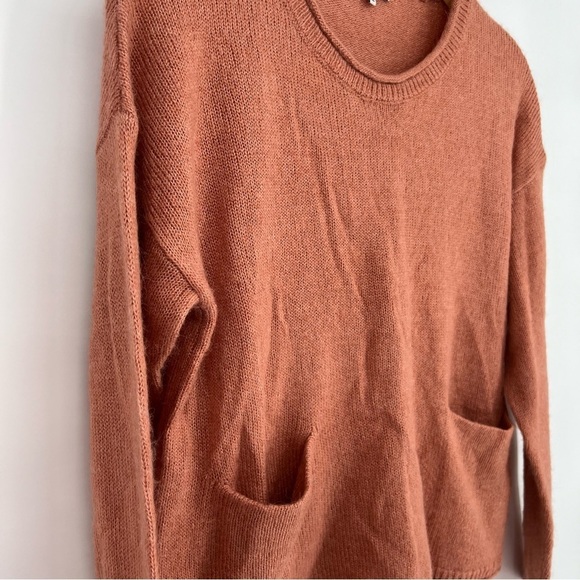 Madewell Chelsea Pocket Pullover Sweater Alpaca Blend Cozy Warm Layer Fall Piece - Picture 6 of 10
